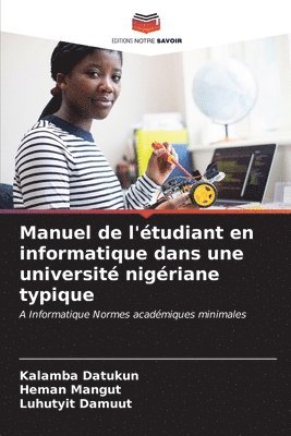 Manuel de l'tudiant en informatique dans une universit nigriane typique 1