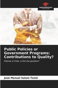 bokomslag Public Policies or Government Programs