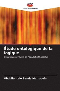 bokomslag tude ontologique de la logique