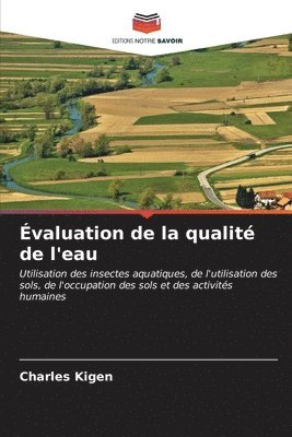 bokomslag valuation de la qualit de l'eau