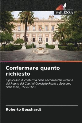 bokomslag Confermare quanto richiesto