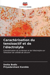 bokomslag Caractrisation du tensioactif et de l'lectrolyte