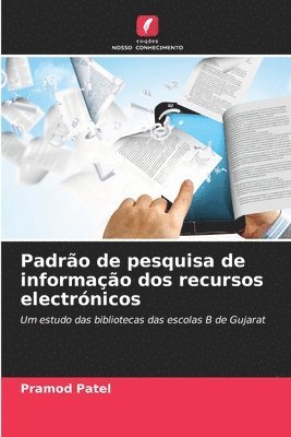 Padro de pesquisa de informao dos recursos electrnicos 1