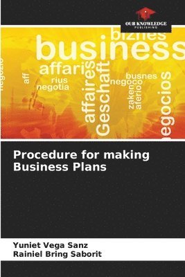 Procedure for making Business Plans 1