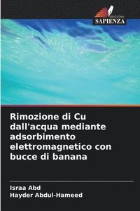 bokomslag Rimozione di Cu dall'acqua mediante adsorbimento elettromagnetico con bucce di banana
