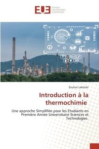 bokomslag Introduction  la thermochimie