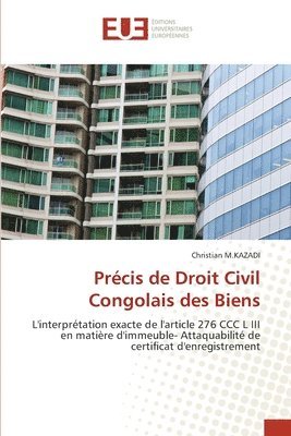 Prcis de Droit Civil Congolais des Biens 1