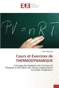 bokomslag Cours et Exercices de THERMODYNAMIQUE