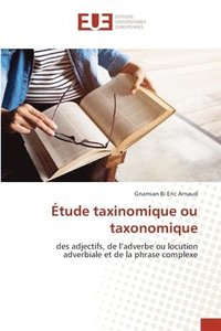 bokomslag tude taxinomique ou taxonomique