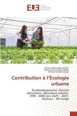 bokomslag Contribution  l'cologie urbaine