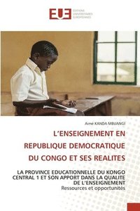 bokomslag L'Enseignement En Republique Democratique Du Congo Et Ses Realites