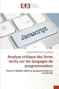 bokomslag Analyse critique des livres crits sur les langages de programmation