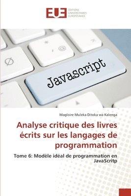 bokomslag Analyse critique des livres crits sur les langages de programmation