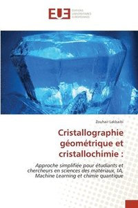 bokomslag Cristallographie gomtrique et cristallochimie