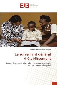 bokomslag Le surveillant général d'établissement