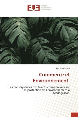 bokomslag Commerce et Environnement