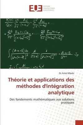 Aimé Mbobi, Dr Aimé - Théorie et applications des méthodes d'intégration analytique, Häftad
