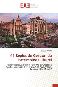 bokomslag 41 Rgles de Gestion du Patrimoine Culturel