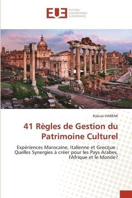 bokomslag 41 Règles de Gestion du Patrimoine Culturel