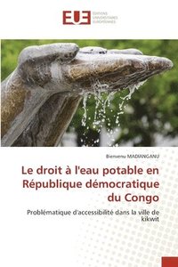 bokomslag droit à l'eau potable en République démocratique du Congo