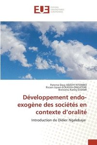 bokomslag Dveloppement endo-exogne des socits en contexte d'oralit