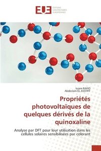 bokomslag Proprits photovoltaques de quelques drivs de la quinoxaline