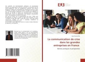 bokomslag La communication de crise dans les grandes entreprises en France