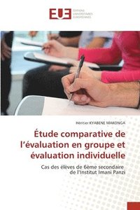 bokomslag Étude comparative de l'évaluation en groupe et évaluation individuelle