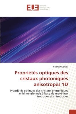 Proprits optiques des cristaux photoniques anisotropes 1D 1