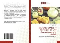 bokomslag MATIÈRES GRASSE ET PROTÉIQUE DU LAIT (Transformation et qualité)