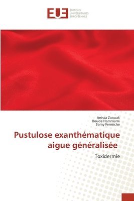 bokomslag Pustulose exanthmatique aigue gnralise