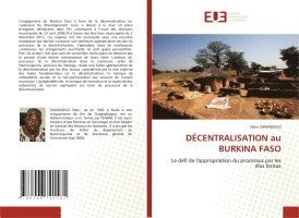 bokomslag DCENTRALISATION au BURKINA FASO