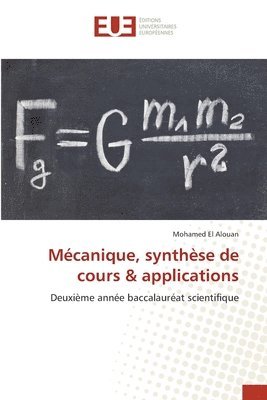 Mcanique, synthse de cours & applications 1