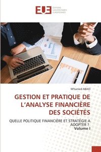 bokomslag Gestion Et Pratique de l'Analyse Financière Des Sociétés