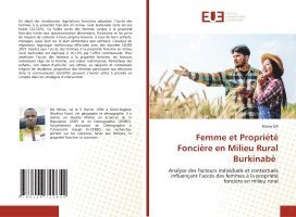 Femme et Proprit Foncire en Milieu Rural Burkinab 1