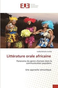 bokomslag Littrature orale africaine