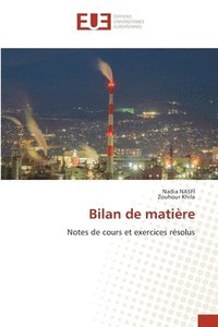 bokomslag Bilan de matière