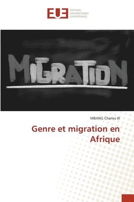 bokomslag Genre et migration en Afrique