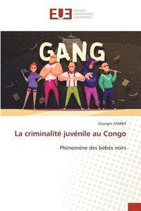 bokomslag criminalité juvénile au Congo