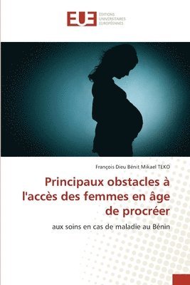 bokomslag Principaux obstacles  l'accs des femmes en ge de procrer