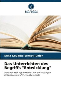 bokomslag Unterrichten des Begriffs "Entwicklung"