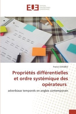 bokomslag Propriétés différentielles et ordre systémique des opérateurs