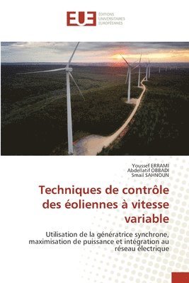 bokomslag Techniques de contrôle des éoliennes à vitesse variable
