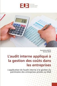 bokomslag L'audit interne appliqué à la gestion des coûts dans les entreprises