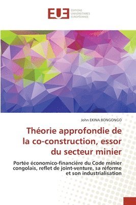 bokomslag Théorie approfondie de la co-construction, essor du secteur minier