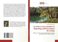 bokomslag droit à l'eau potable en République démocratique du Congo