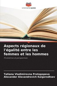 bokomslag Aspects régionaux de l'égalité entre les femmes et les hommes