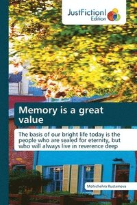 bokomslag Memory is a great value