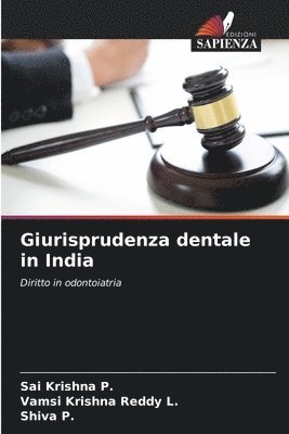 bokomslag Giurisprudenza dentale in India
