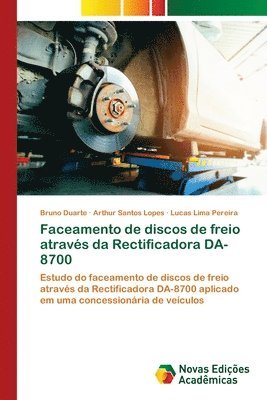 bokomslag Faceamento de discos de freio atravs da Rectificadora DA-8700